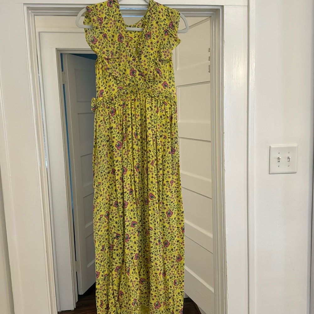 Banjanan yellow maxi dress